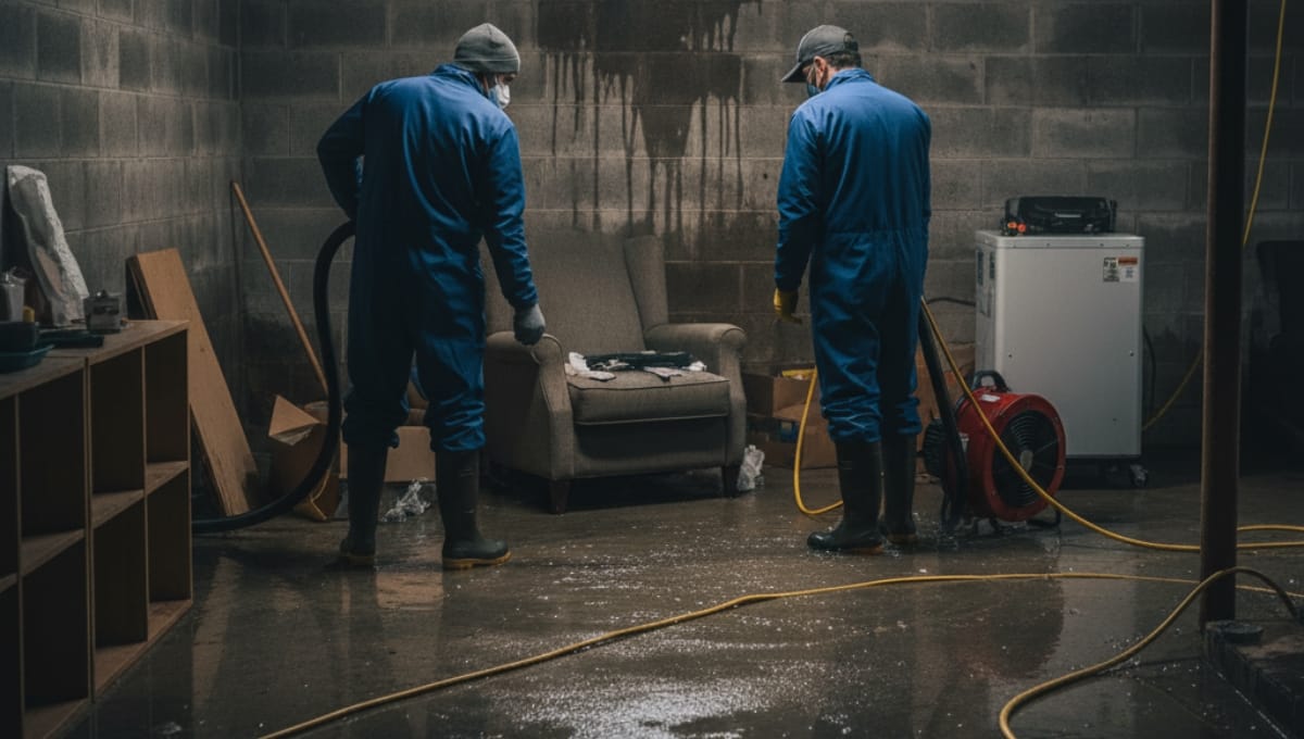 flood damage in cleanup chicago